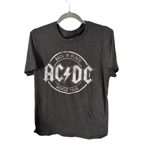 Unbranded | AC/DC Back in Black Graphic T-Shirt | Size M - Picture 1 of 5